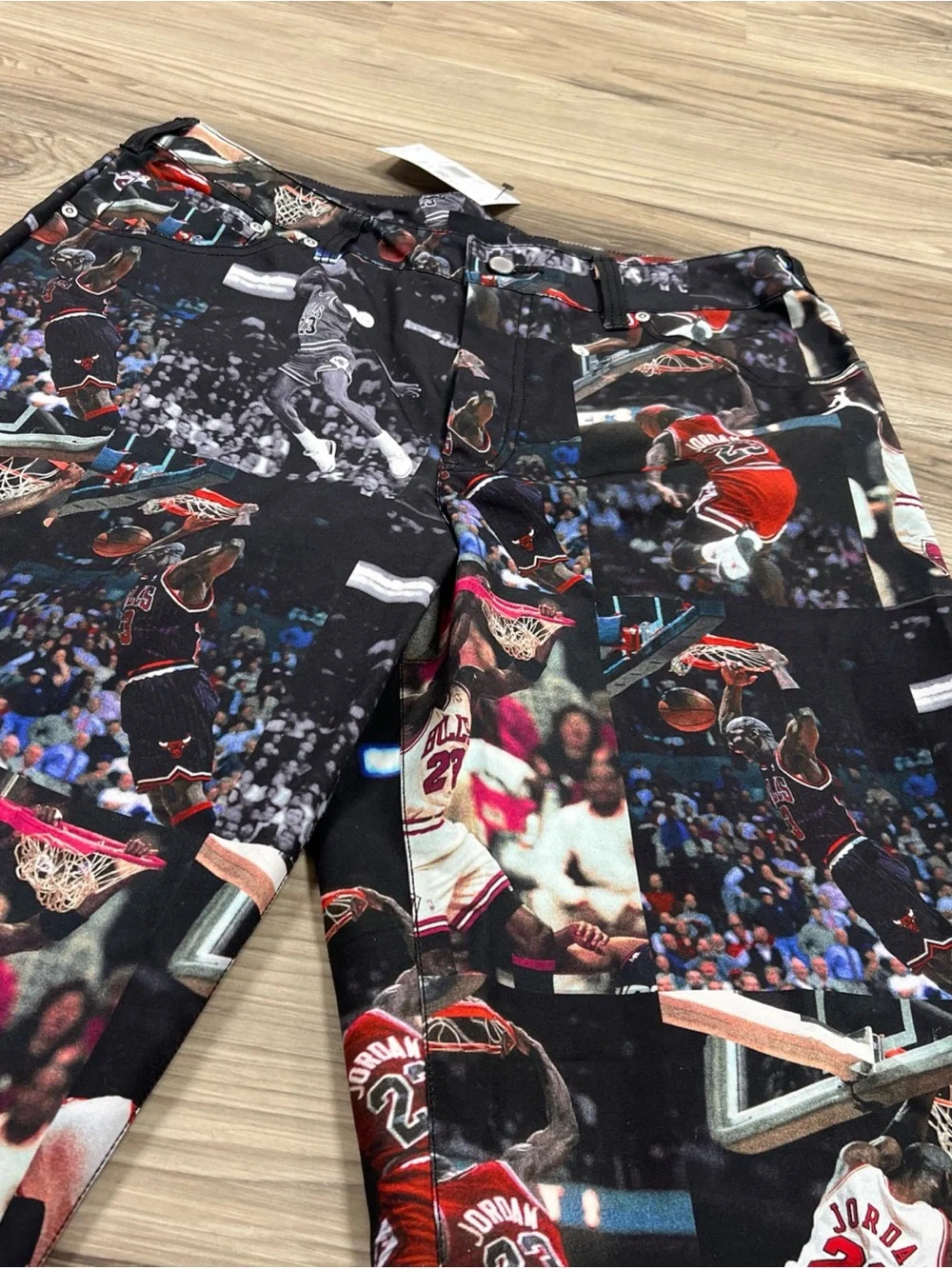 Nike Air Jordan Woven Pants AOP All-Over-Print Men’s Size 36 IQ5238-010 NWT $125
